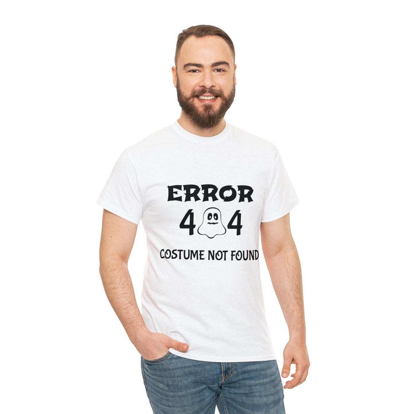 ERROR 404 Costume Not Found - White