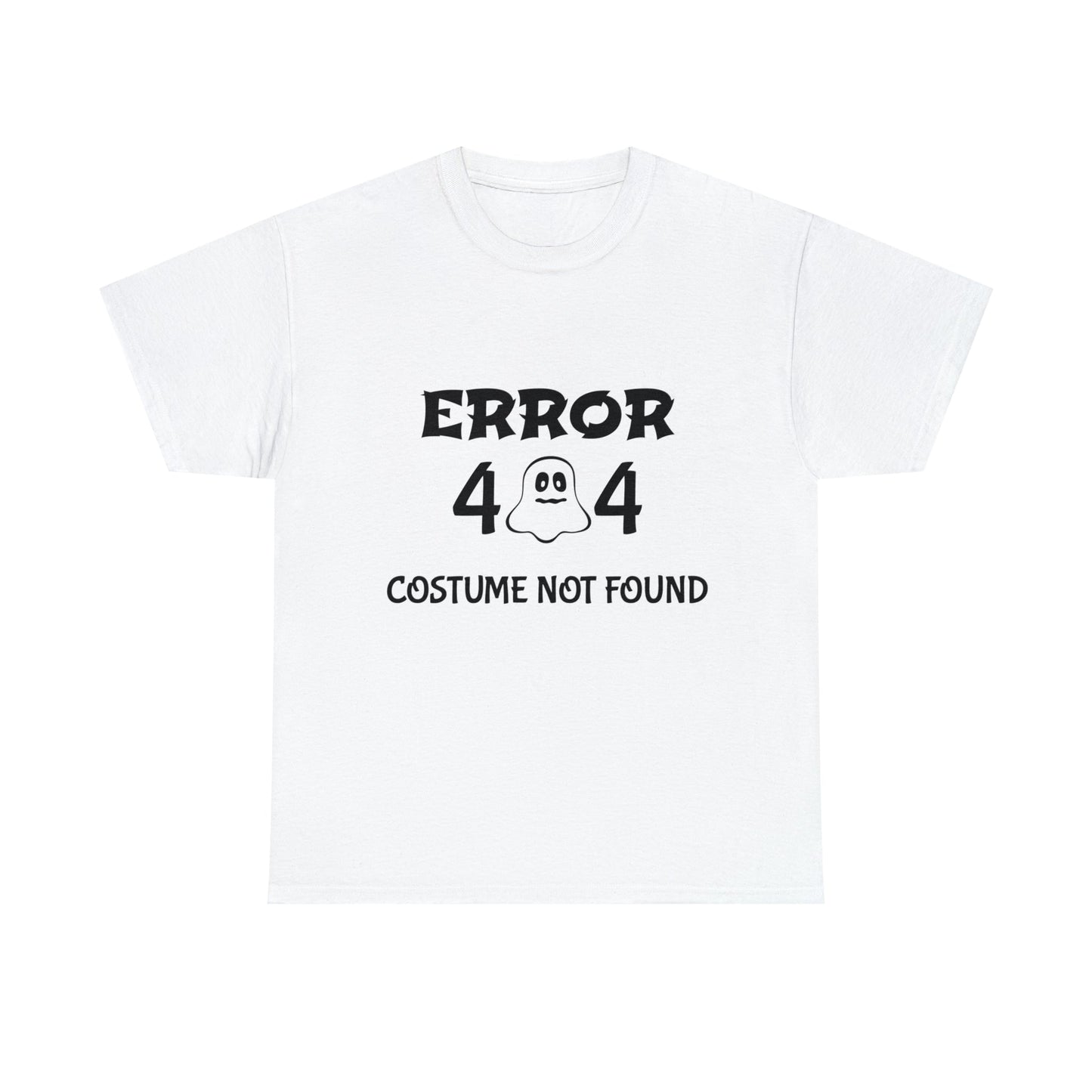 ERROR 404 Costume Not Found - White