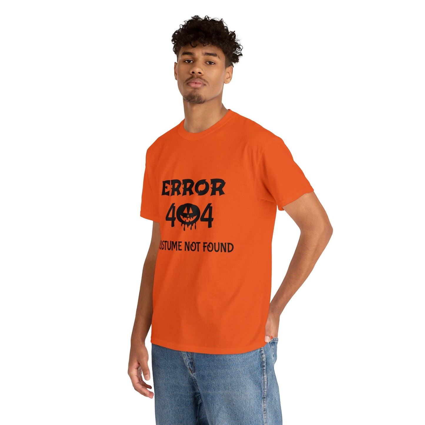 ERROR 404 Costume Not Found - Orange