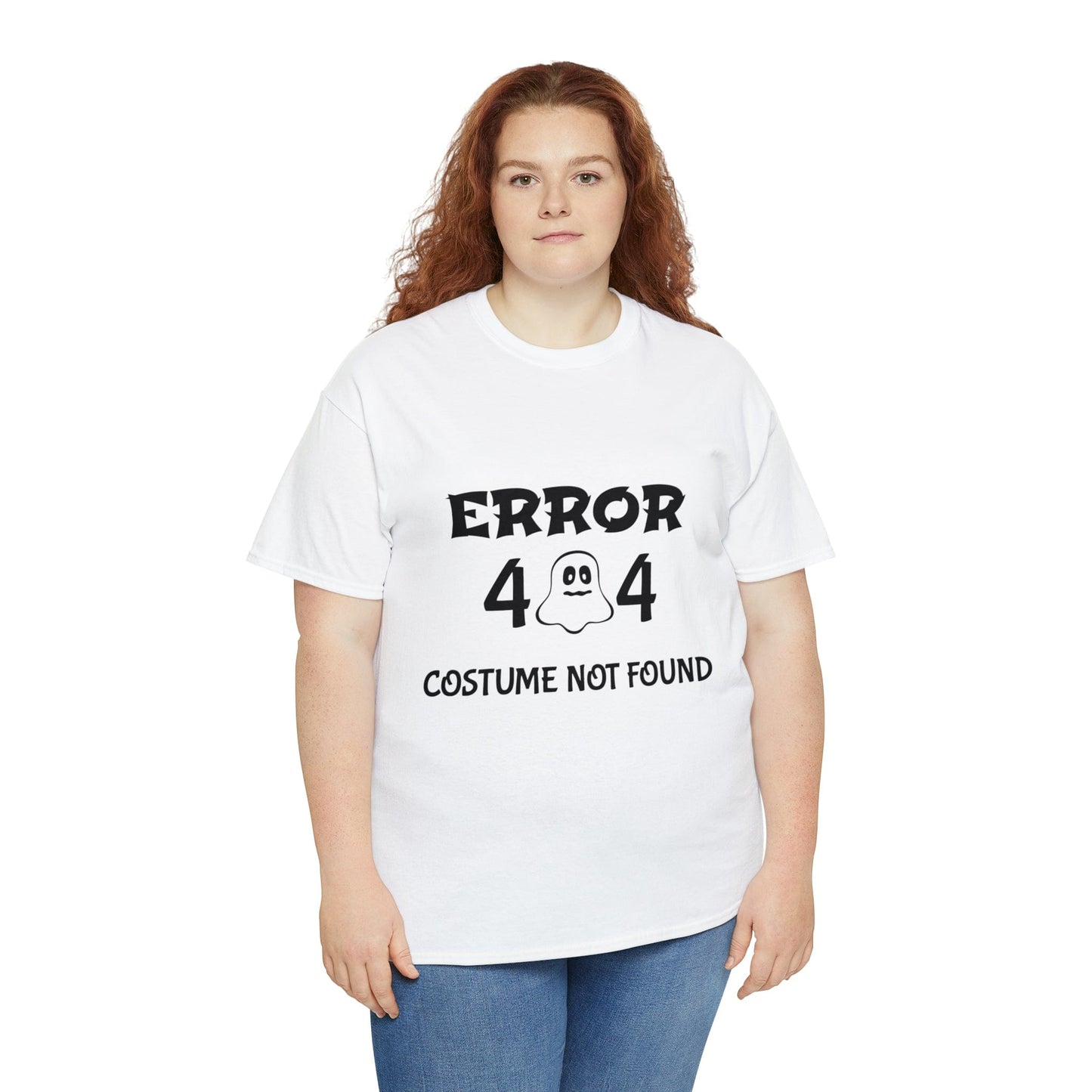 ERROR 404 Costume Not Found - White