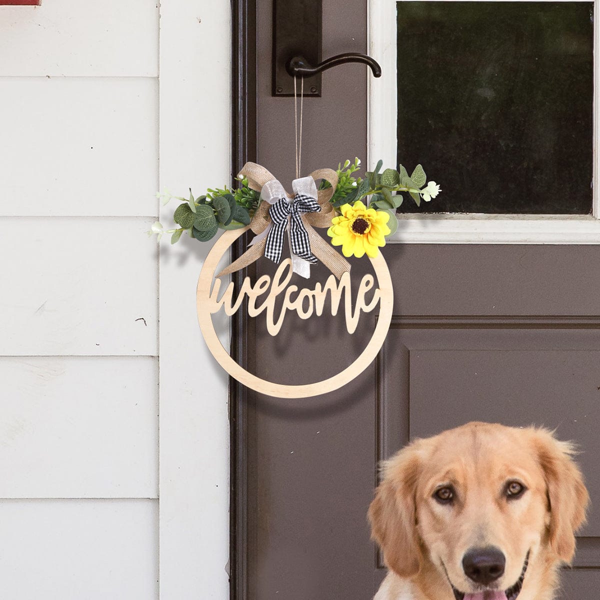 Welcome Wall Wood Decoration