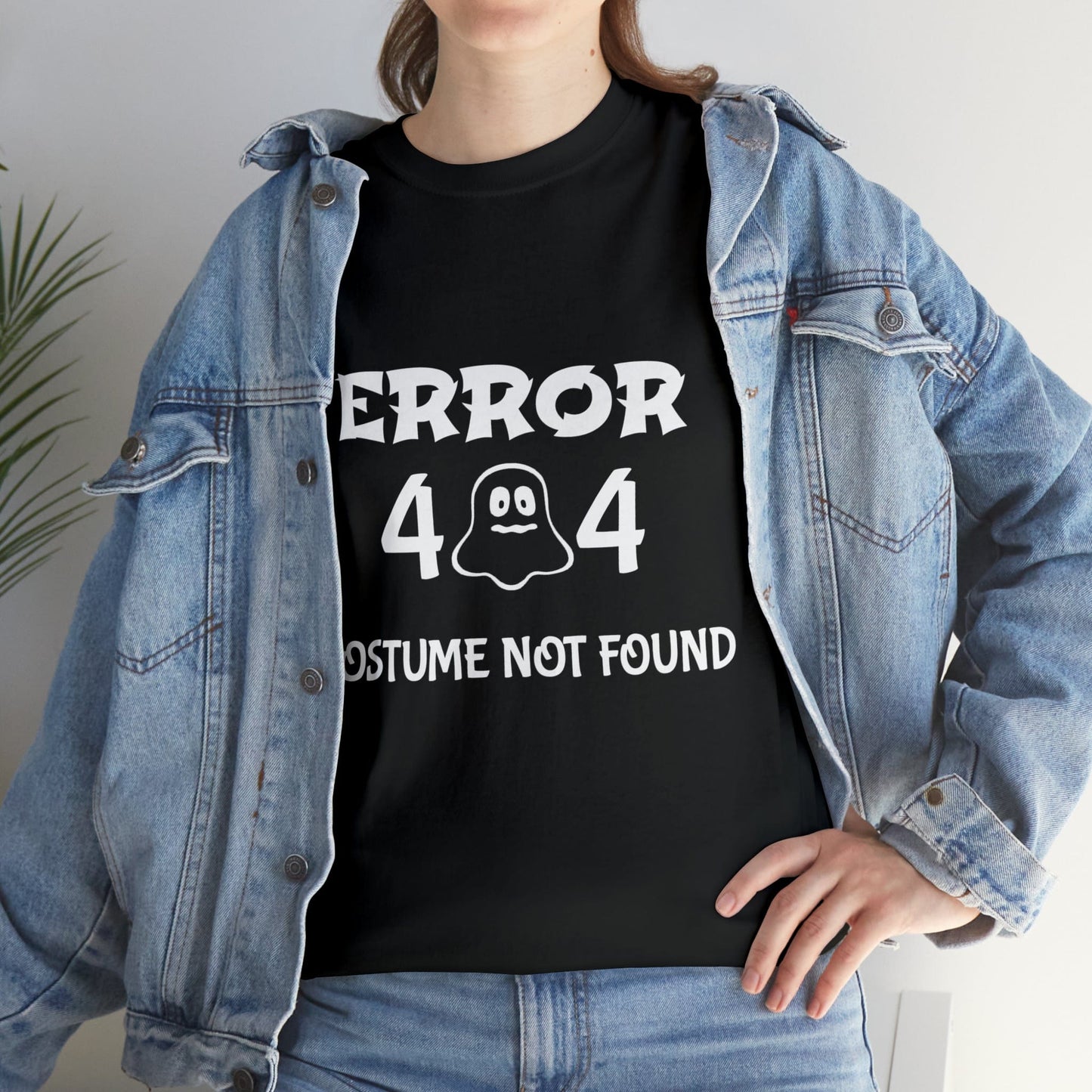 ERROR 404 Costume Not Found - Black