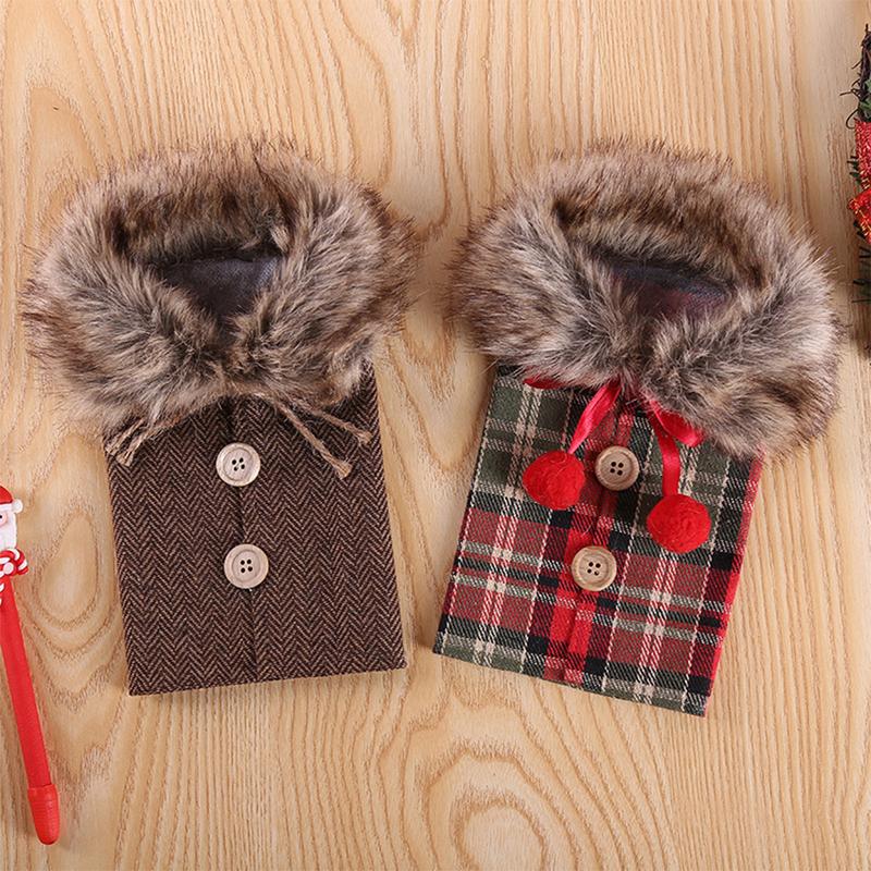 Festive Wine Bottle Covers