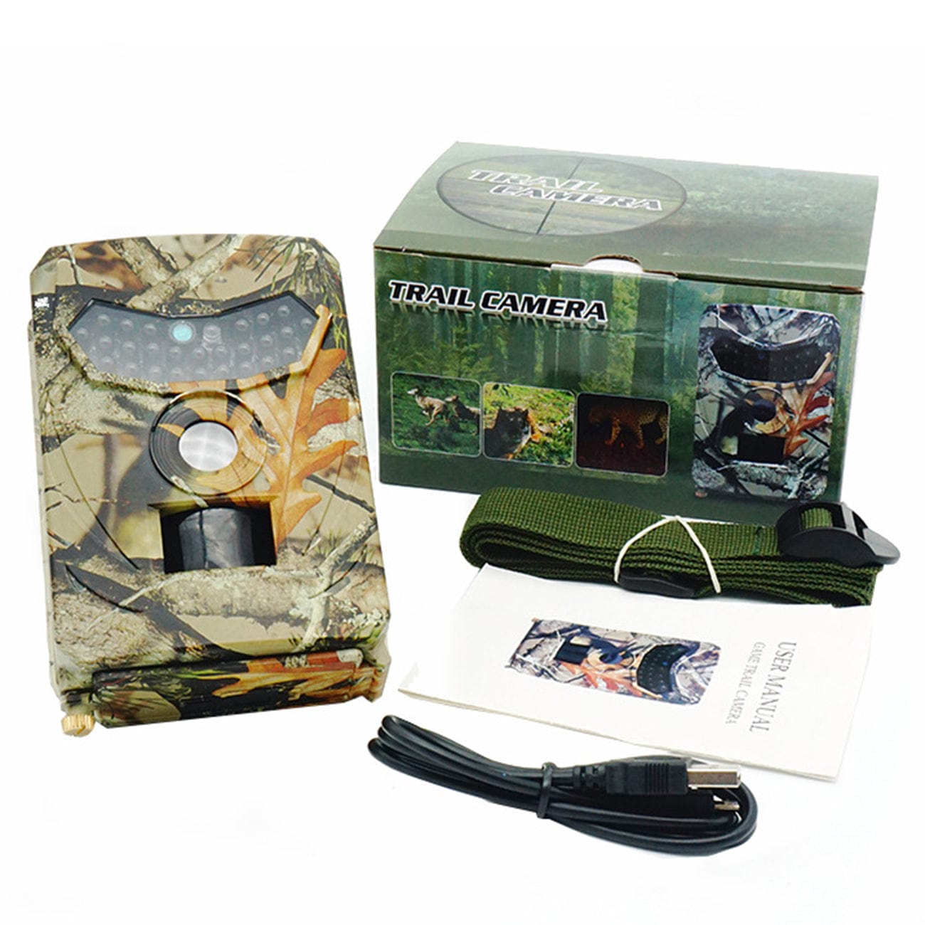 12MP 1080P Night Vision Trail Wildlife Camera