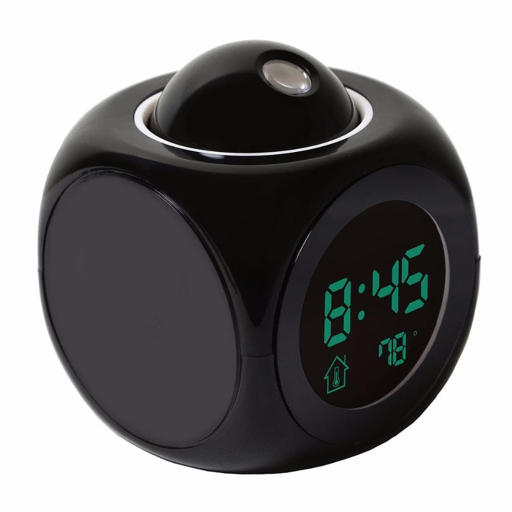 Laser Projection Alarm Clock