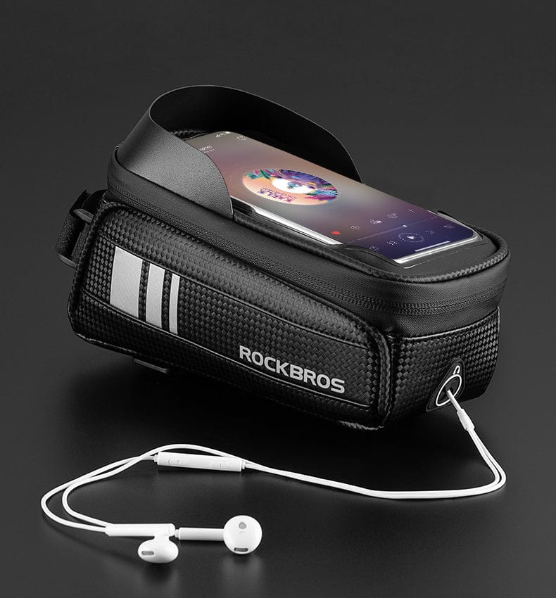 Top Tube Waterproof Touch Screen Bike Bag