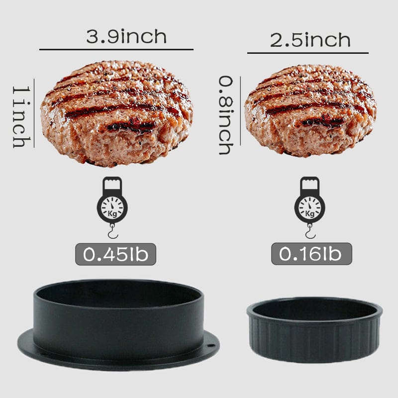 Dual Size Speedy Burger Press