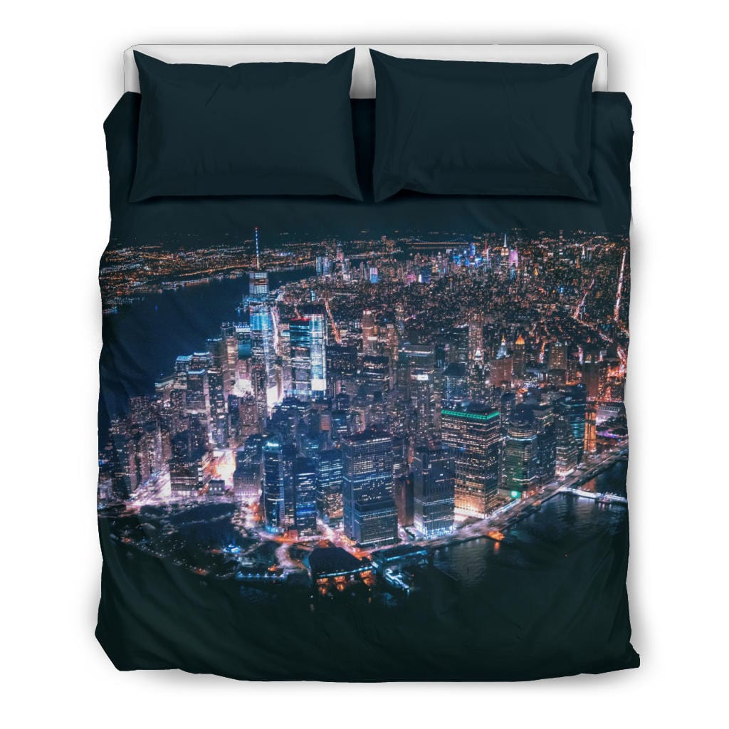 New York Night Bedding Set