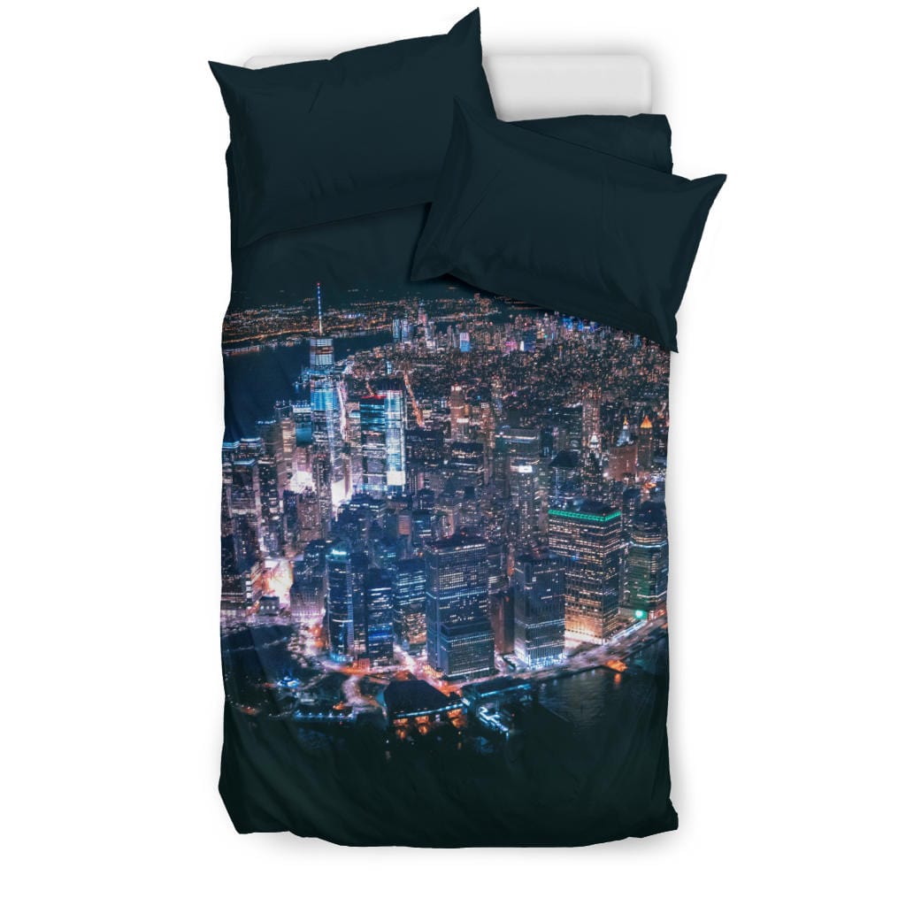 New York Night Bedding Set