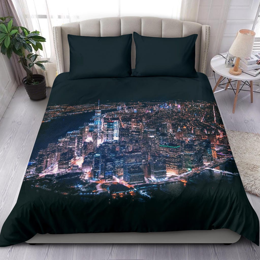 New York Night Bedding Set