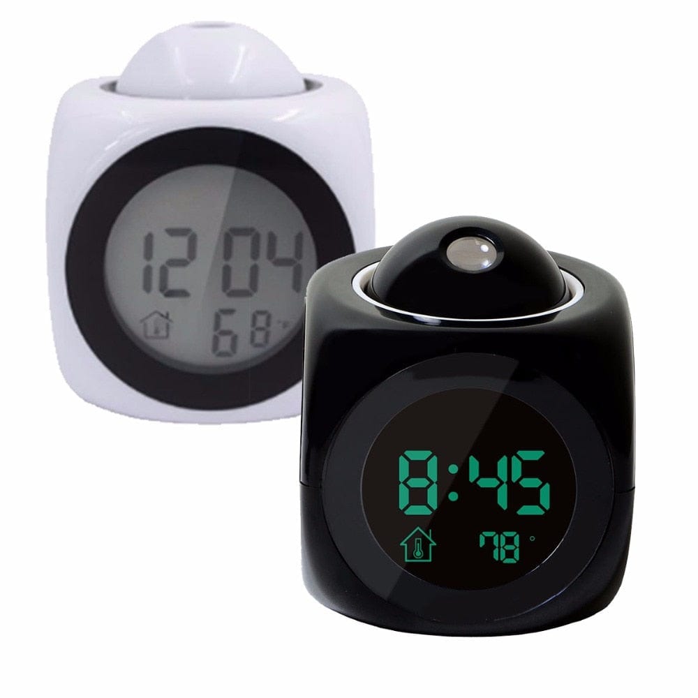 Laser Projection Alarm Clock