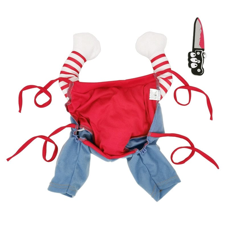 Funny Pet Halloween Costume Chucky