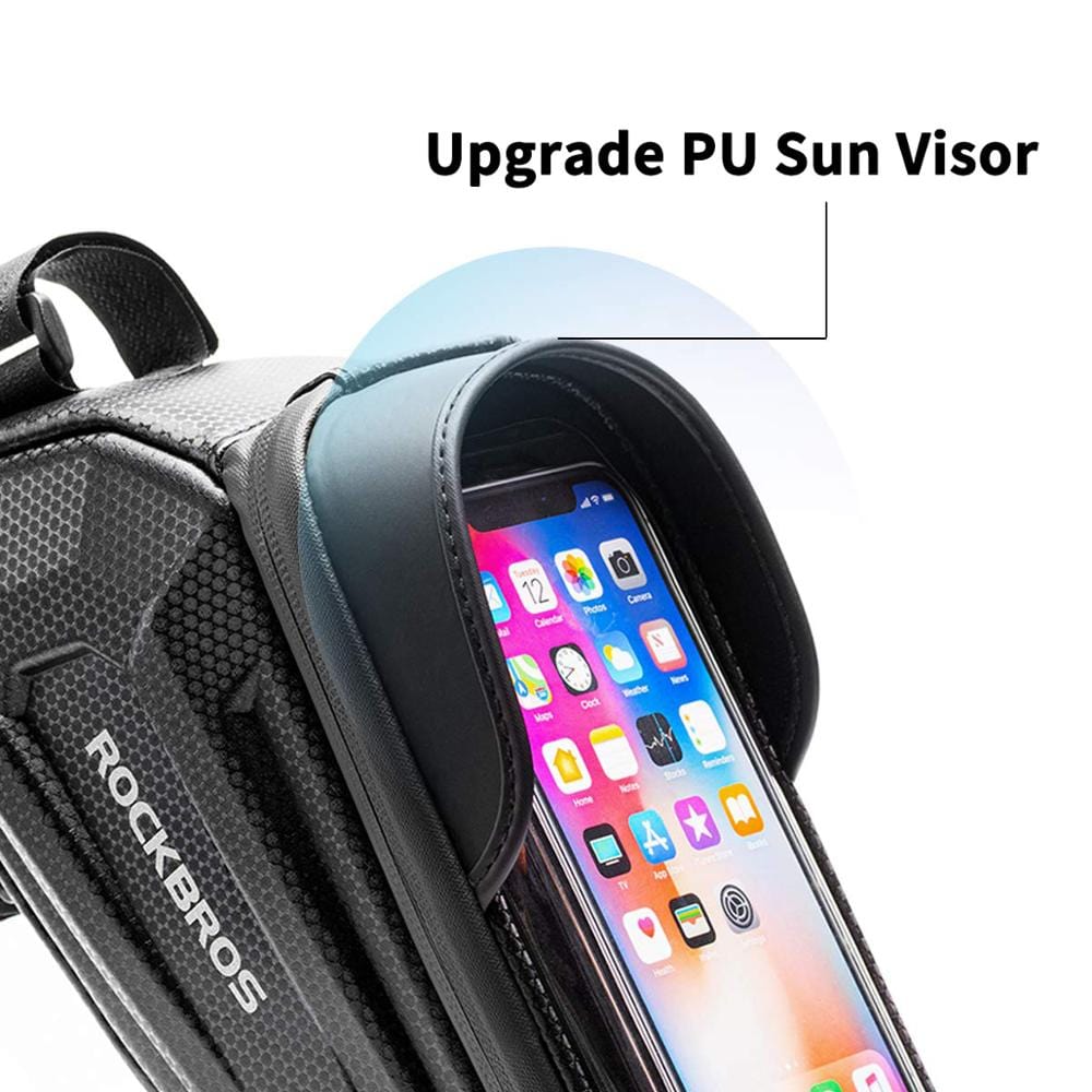 Top Tube Waterproof Touch Screen Bike Bag