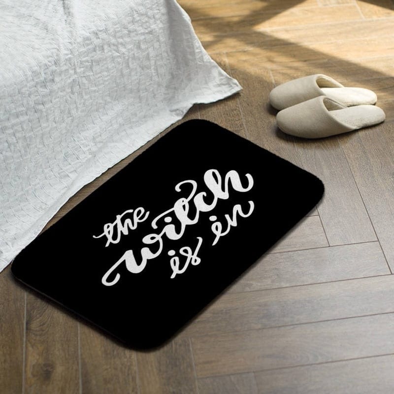 Halloween Witch Door Mat