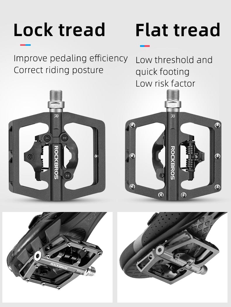Non-Slip Aluminum Alloy MTB Bike Pedals