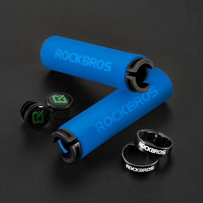 Shock-Absorbing Silicone Bike Grips