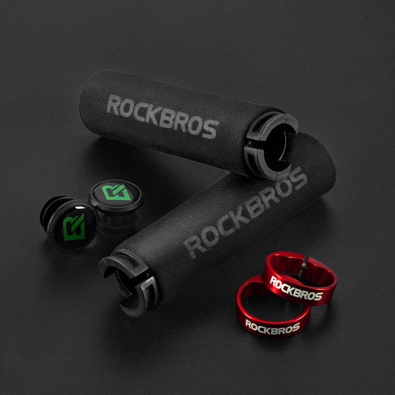 Shock-Absorbing Silicone Bike Grips