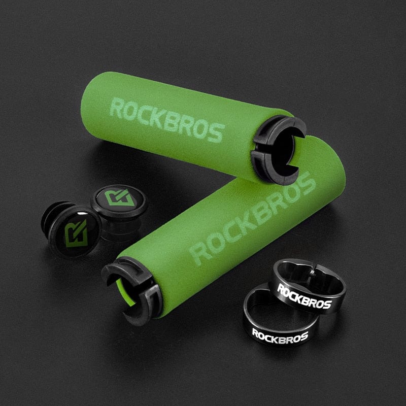 Shock-Absorbing Silicone Bike Grips