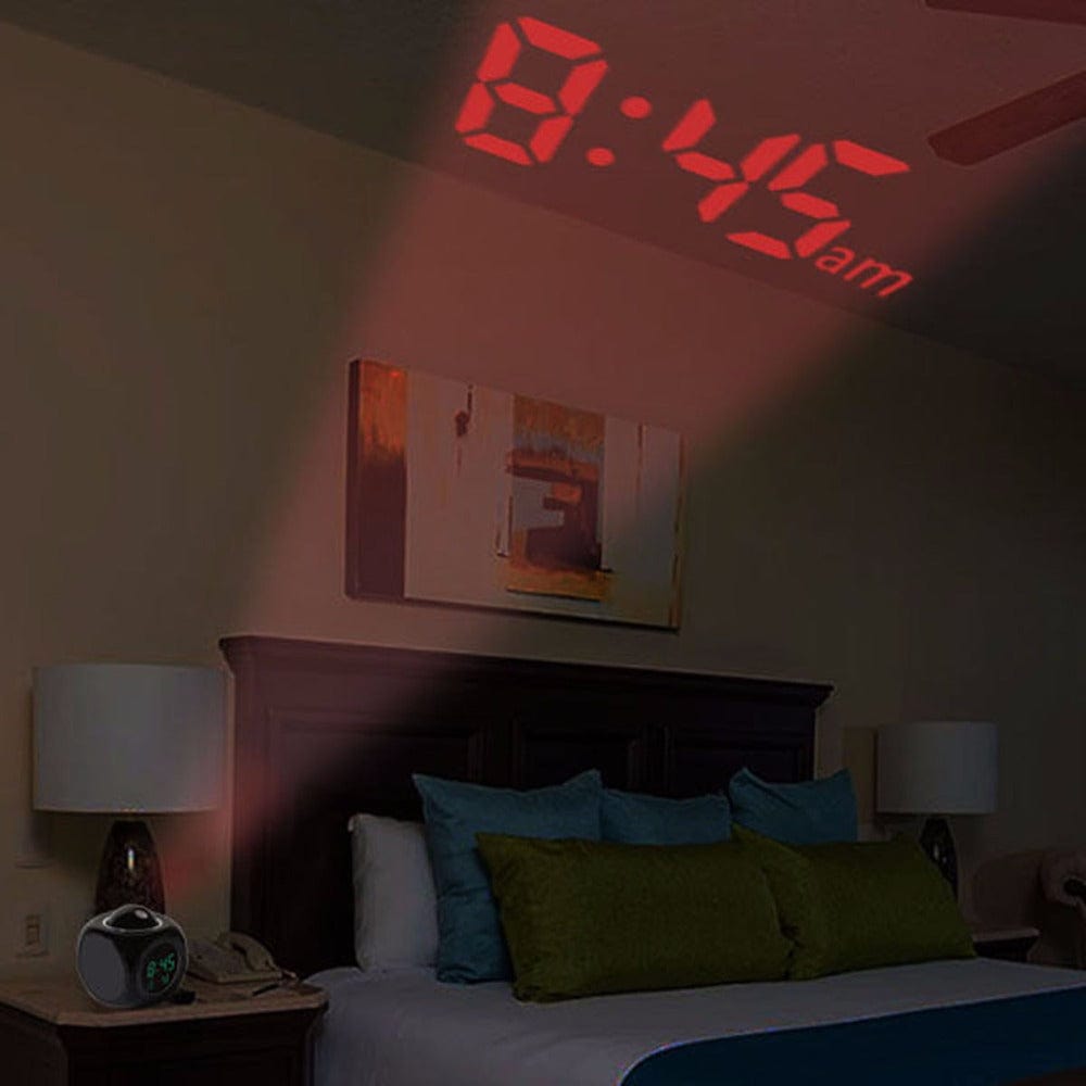 Laser Projection Alarm Clock