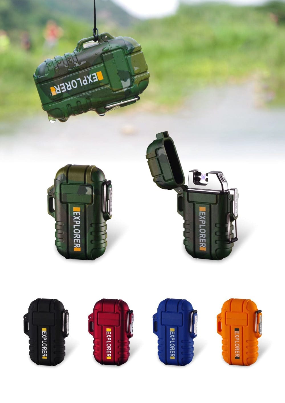 Waterproof Double Arc USB Plasma Lighter