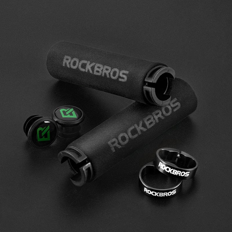 Shock-Absorbing Silicone Bike Grips