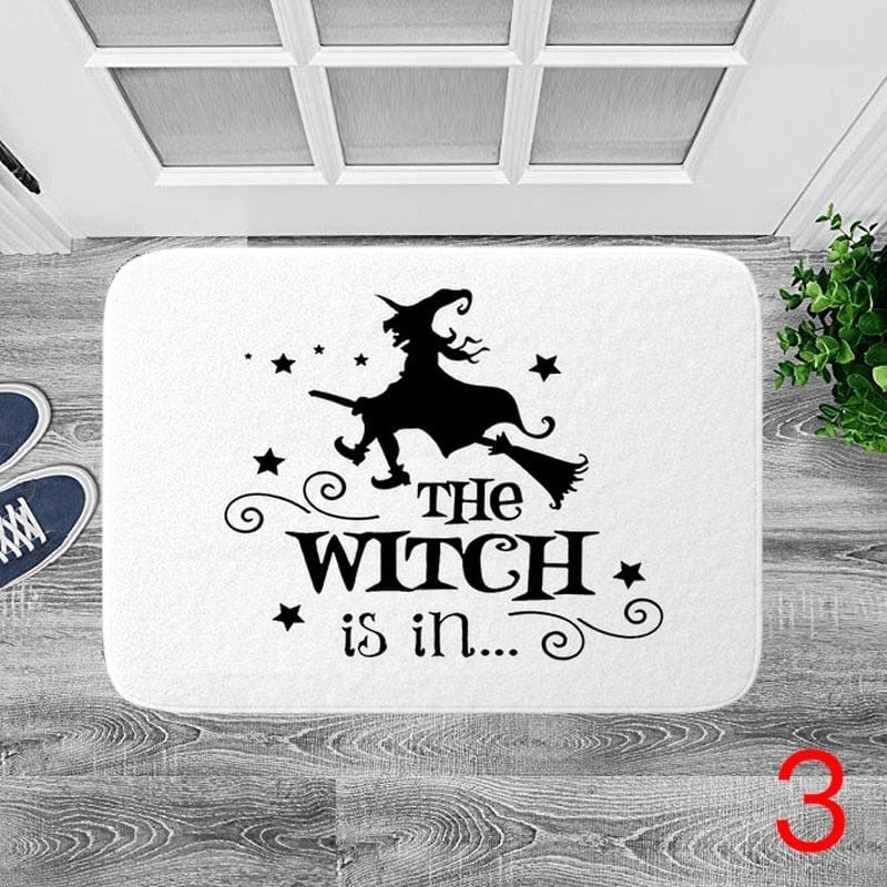 Halloween Witch Door Mat