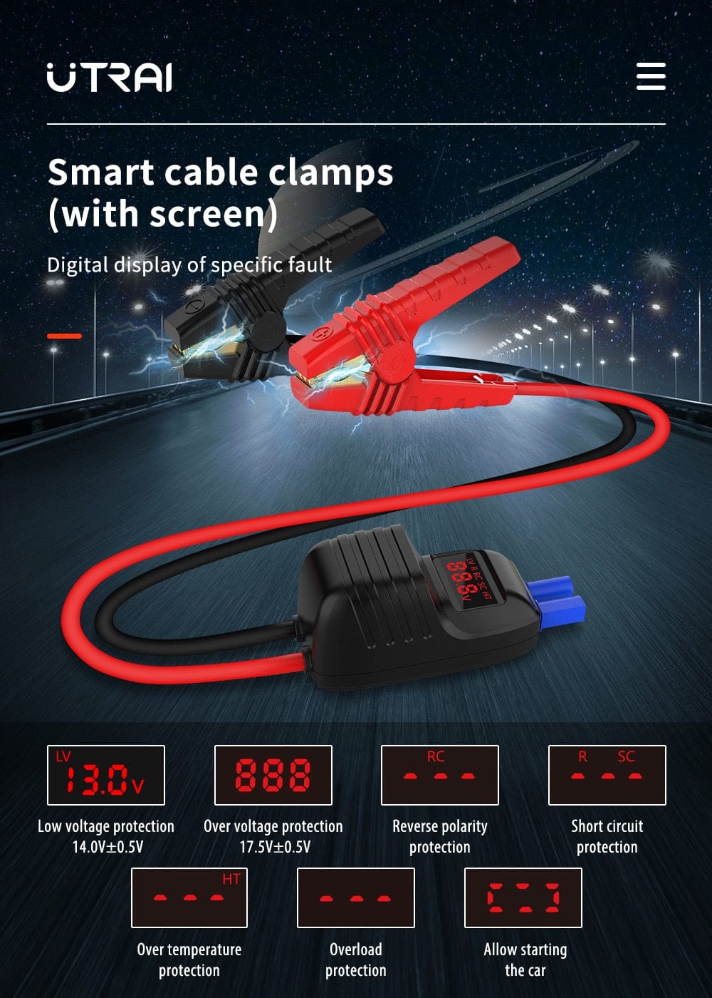 Portable Car Jump Starter