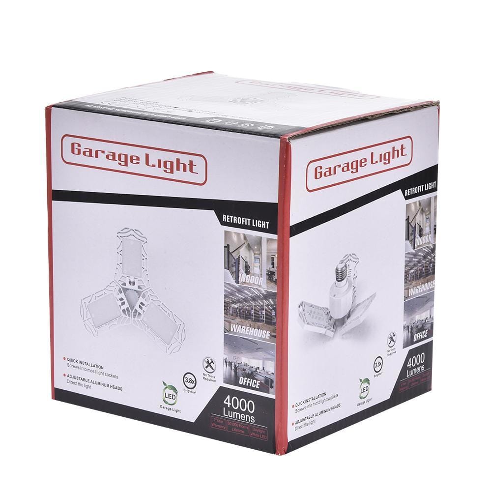 Indoor/Outdoor Waterproof LED (30W-40W) Light. 110v Cool White.