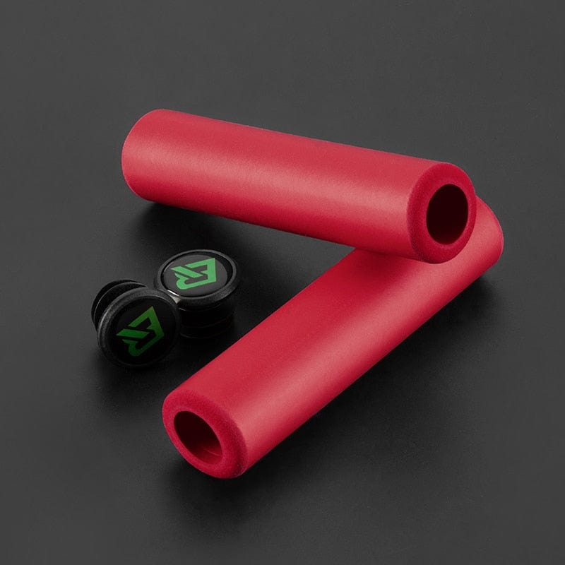 Shock-Absorbing Silicone Bike Grips