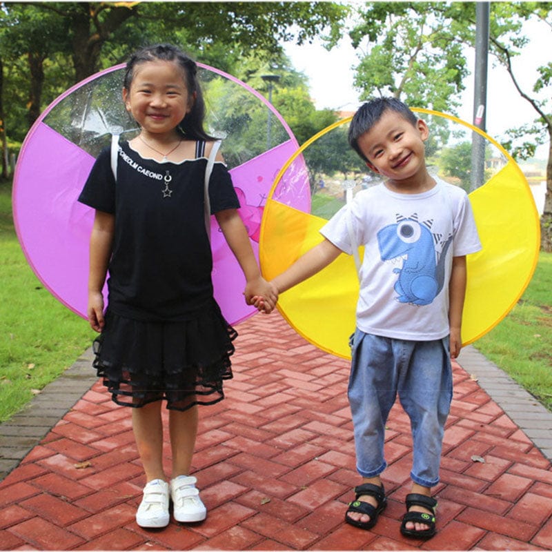 Hands-free Kids Umbrella Raincoat