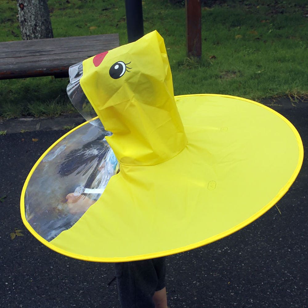 Hands-free Kids Umbrella Raincoat