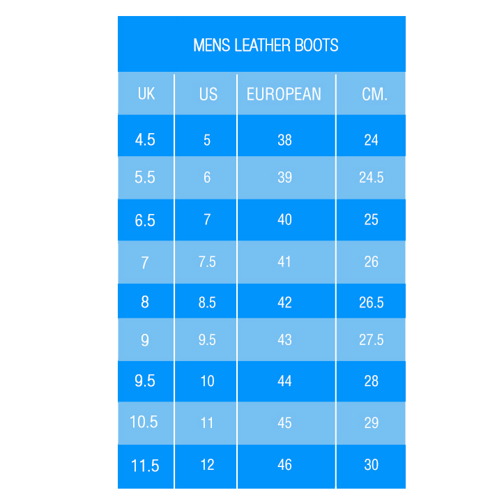 Men's Leather Boots - No Fear
