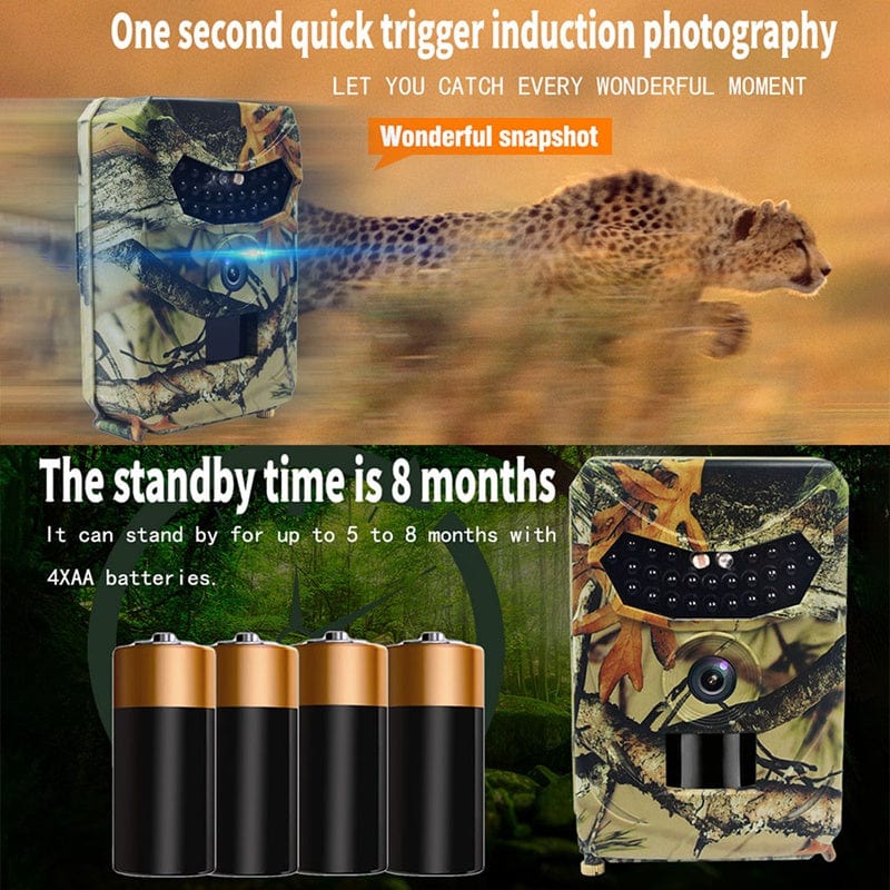 12MP 1080P Night Vision Trail Wildlife Camera