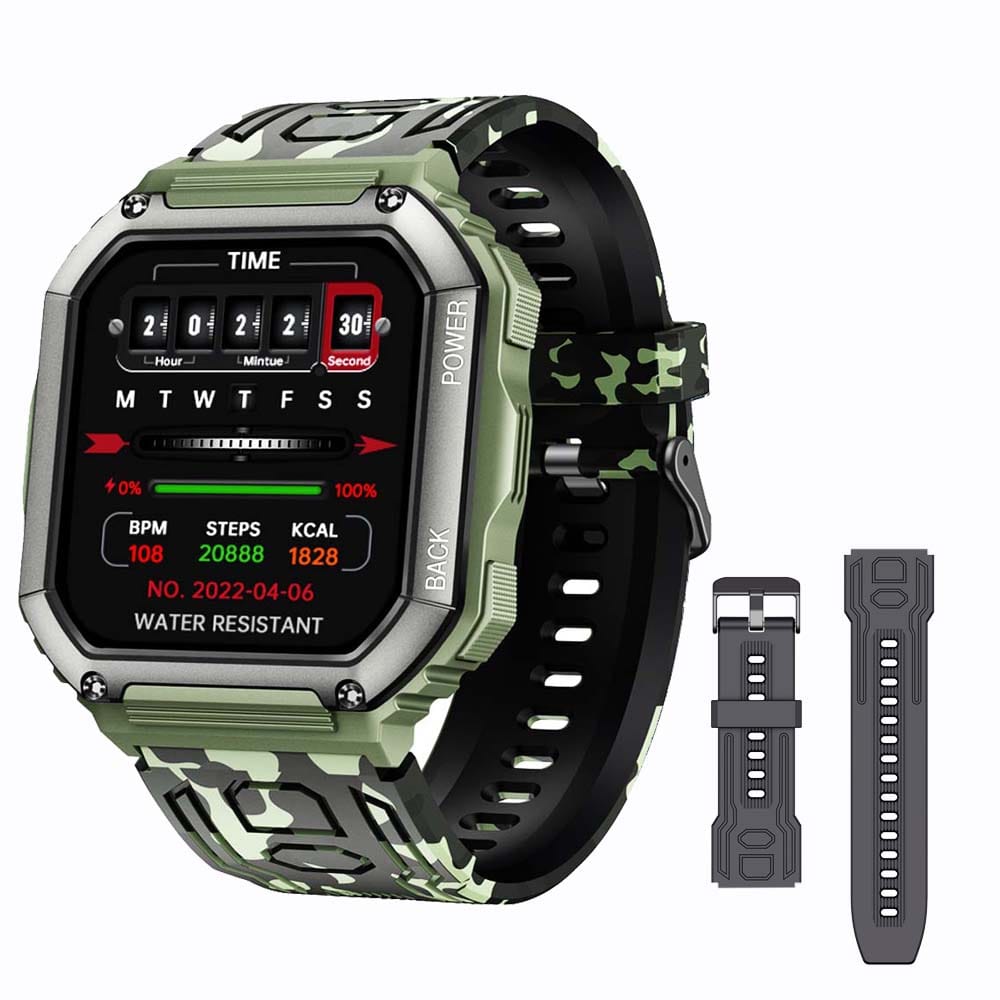 SENBONO Men's Smart Bluetooth Fitness Watch for IOS & Android