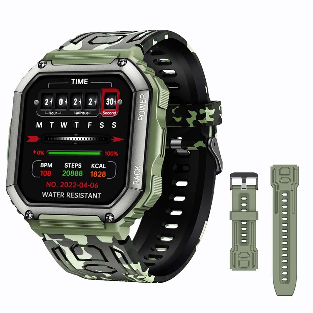 SENBONO Men's Smart Bluetooth Fitness Watch for IOS & Android