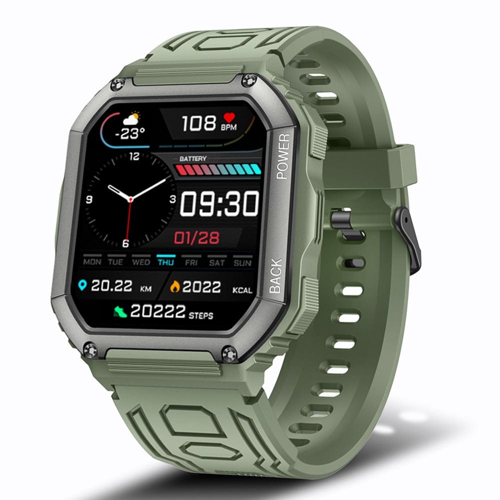 SENBONO Men's Smart Bluetooth Fitness Watch for IOS & Android