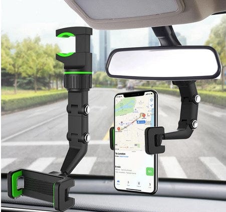Rearview Mirror Phone Holder
