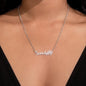 Personalized Paw Print Name Necklace - GiddyGoatStore