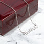 Personalized Paw Print Name Necklace - GiddyGoatStore