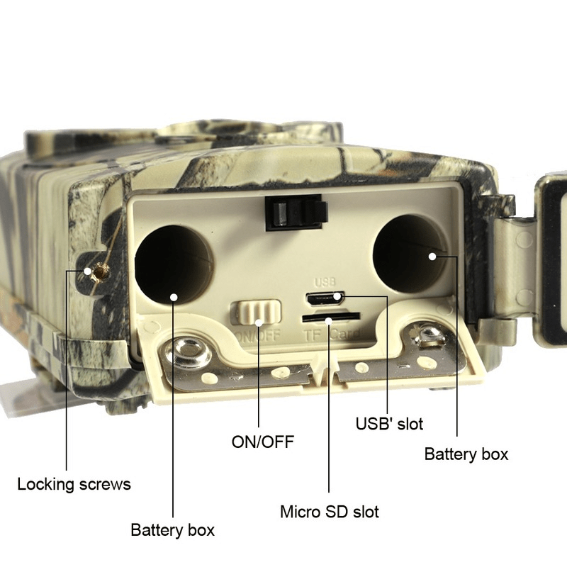 12MP 1080P Night Vision Trail Wildlife Camera