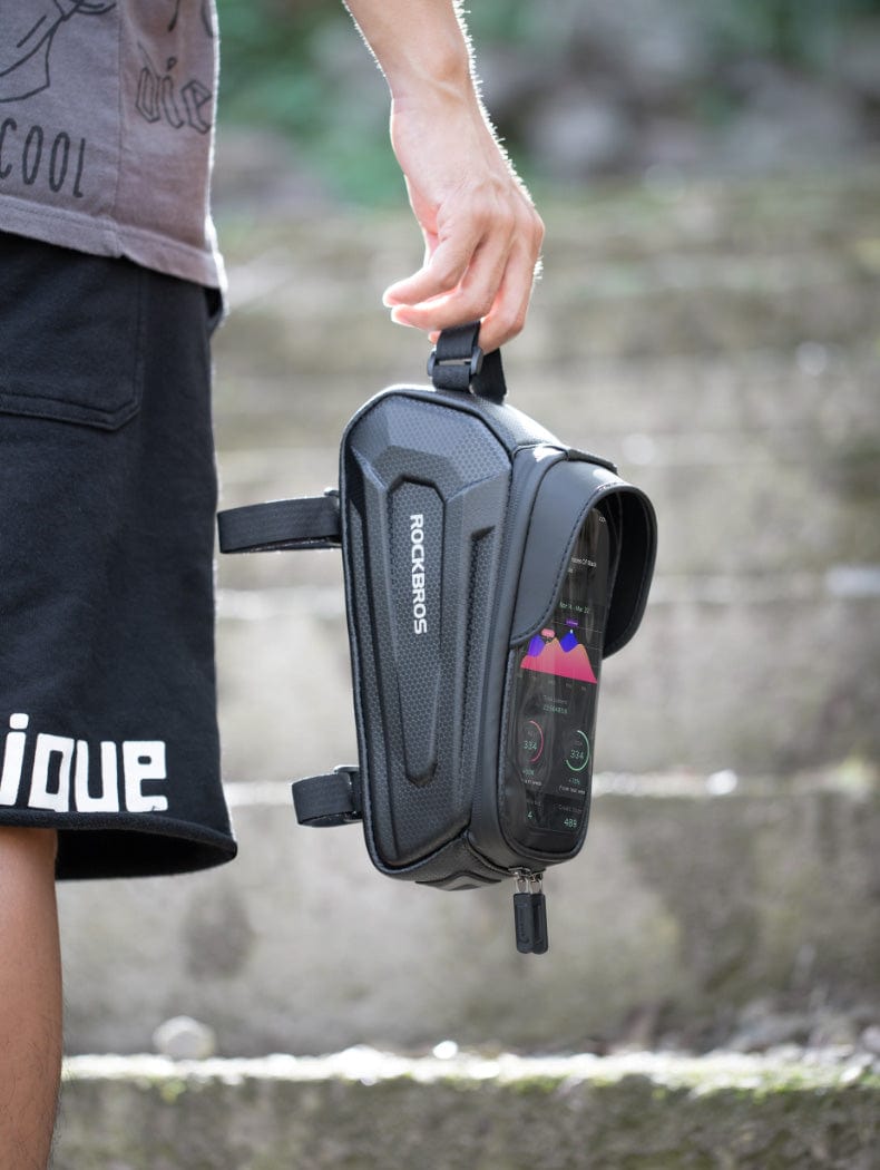 Top Tube Waterproof Touch Screen Bike Bag