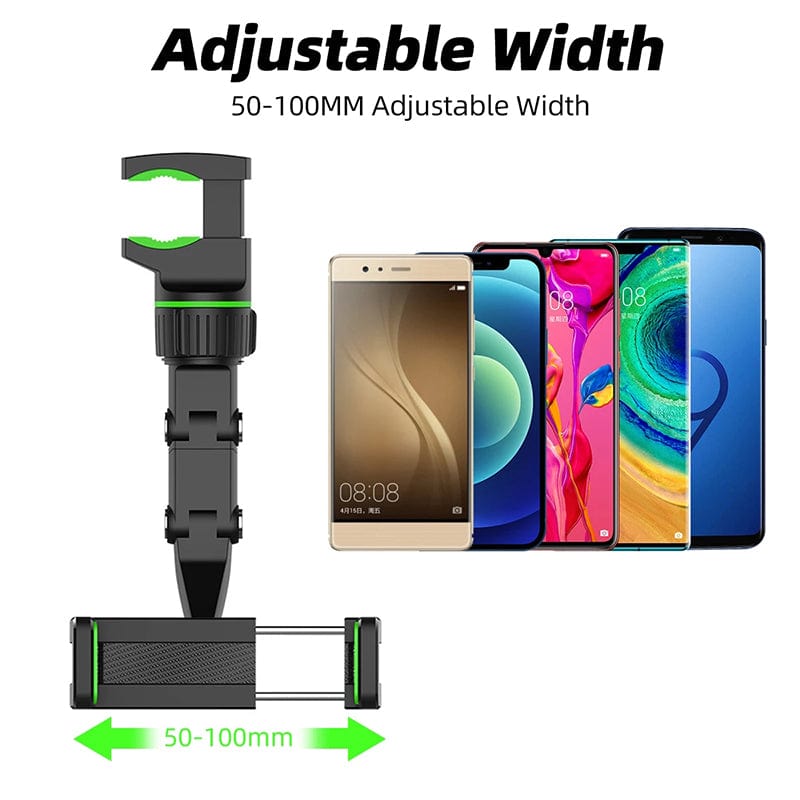 Rearview Mirror Phone Holder