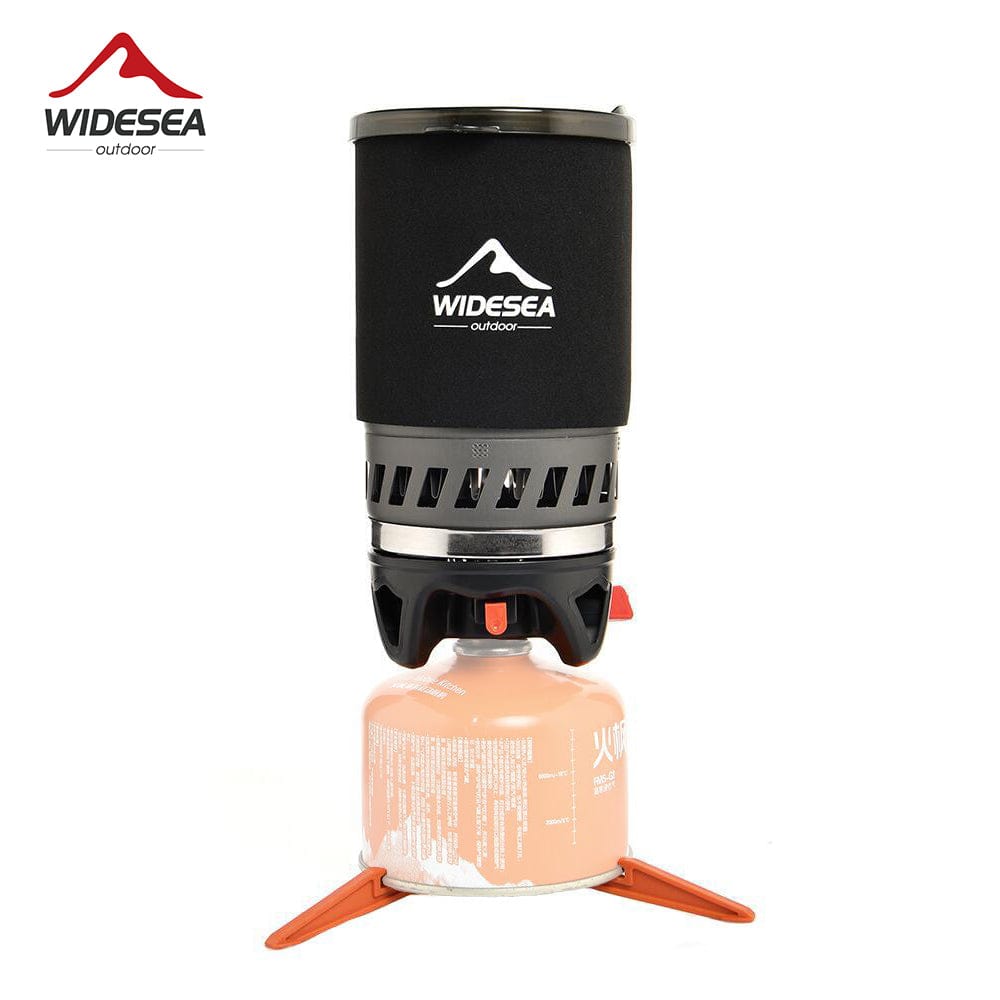 Outdoor Camping Gas Burner French Coffee Press