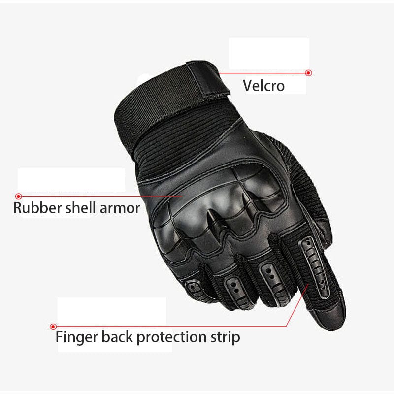 Touch Screen PU Leather Gloves