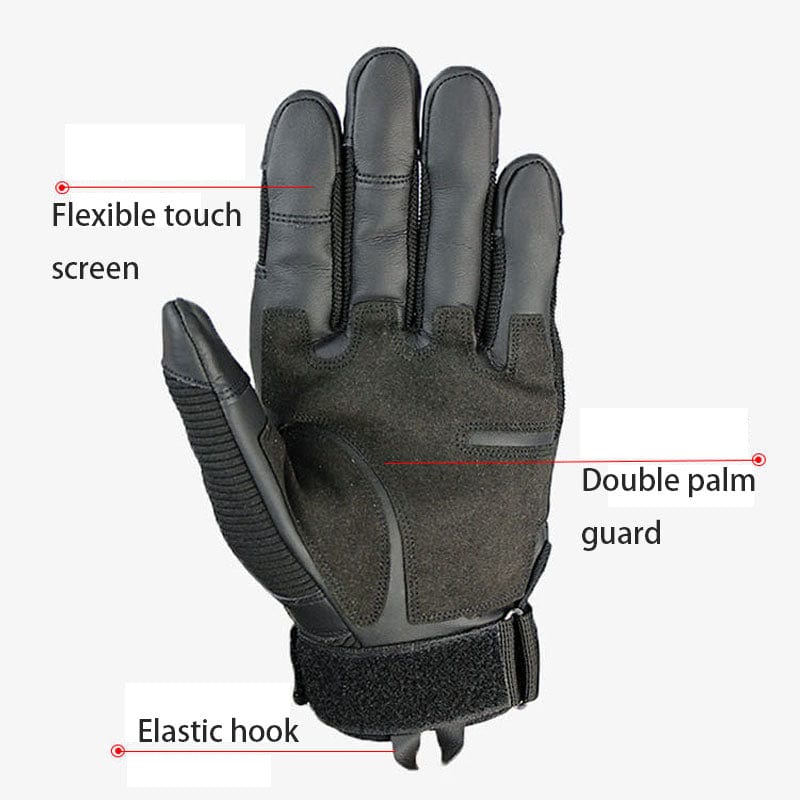 Touch Screen PU Leather Gloves