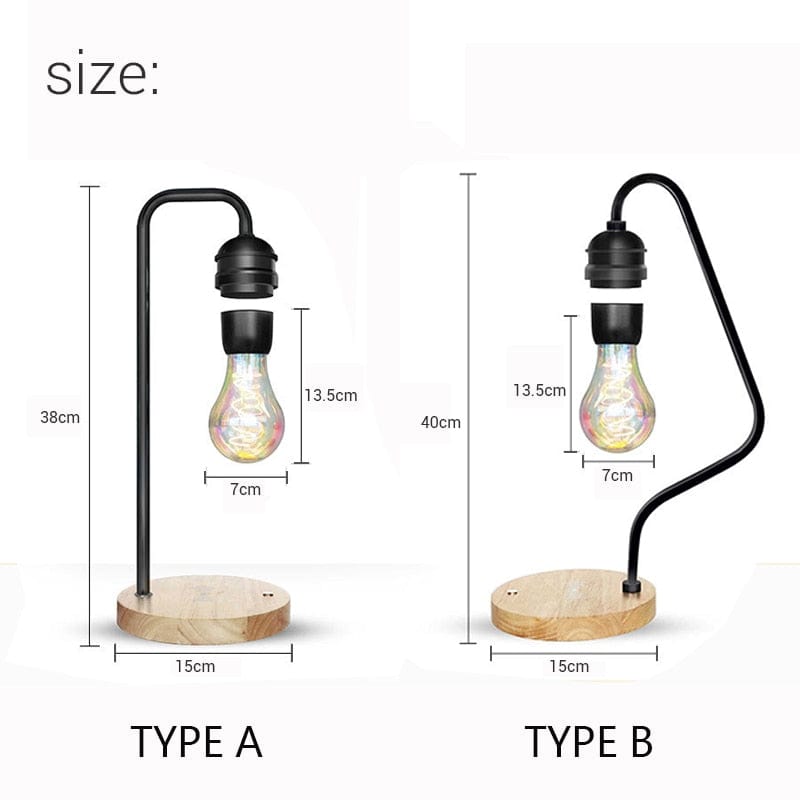 Magnetic Levitation Lamp and Wireless Phone Charger