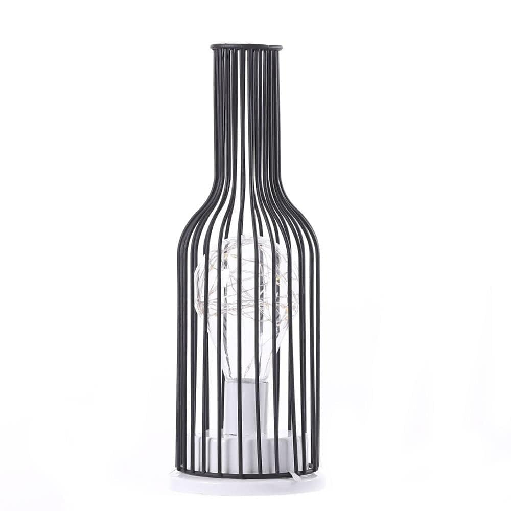 Battery Powered Retro Bulb Table Lamps