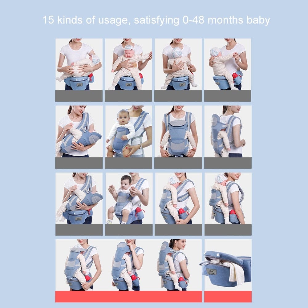 Multi-Functional Ergonomic Baby Carrier