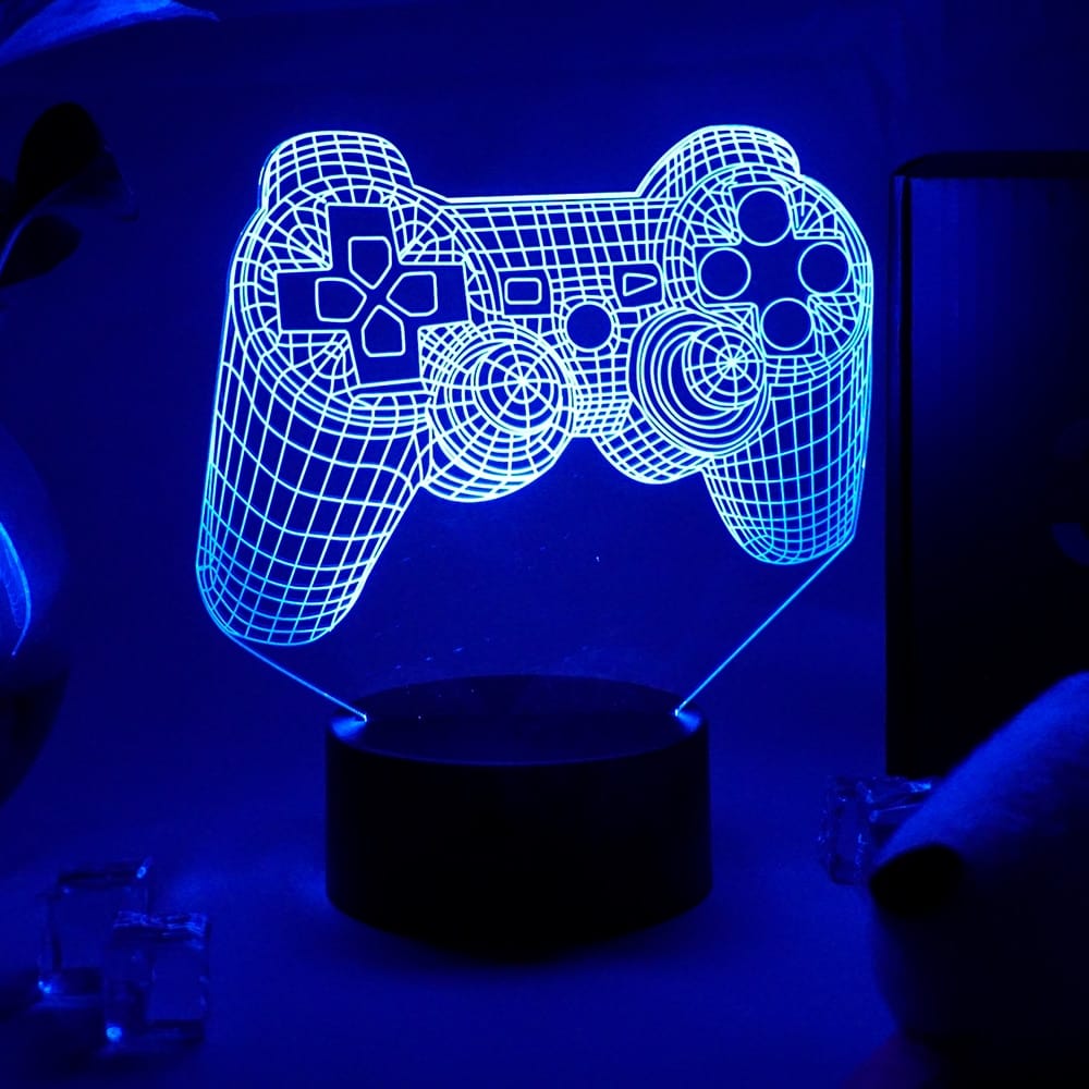 Vision 3D LED Night Light ~ PlayStation/XBox Collection