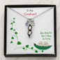 Two Peas In A Pod Necklace - GiddyGoatStore